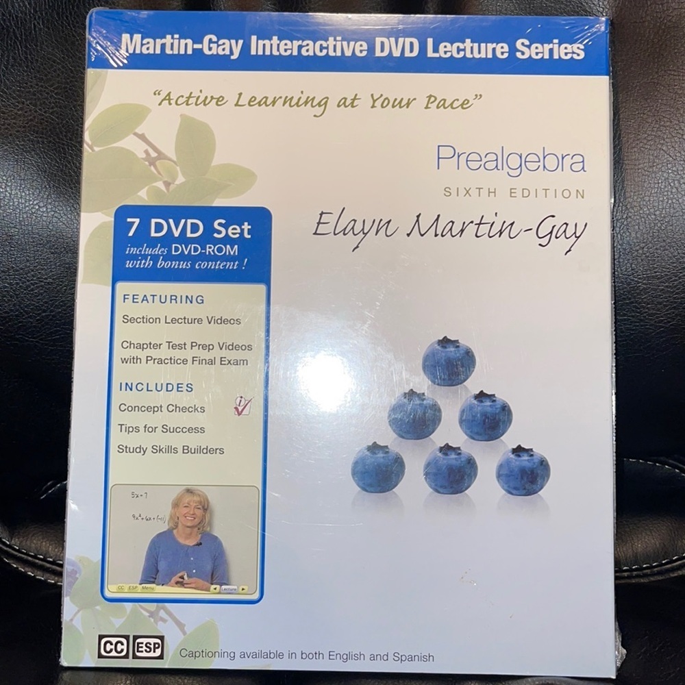ACTIVE LEARNING Interactive  Lecture Series Prealgebra Elayn Martin-Gay - 6th ed